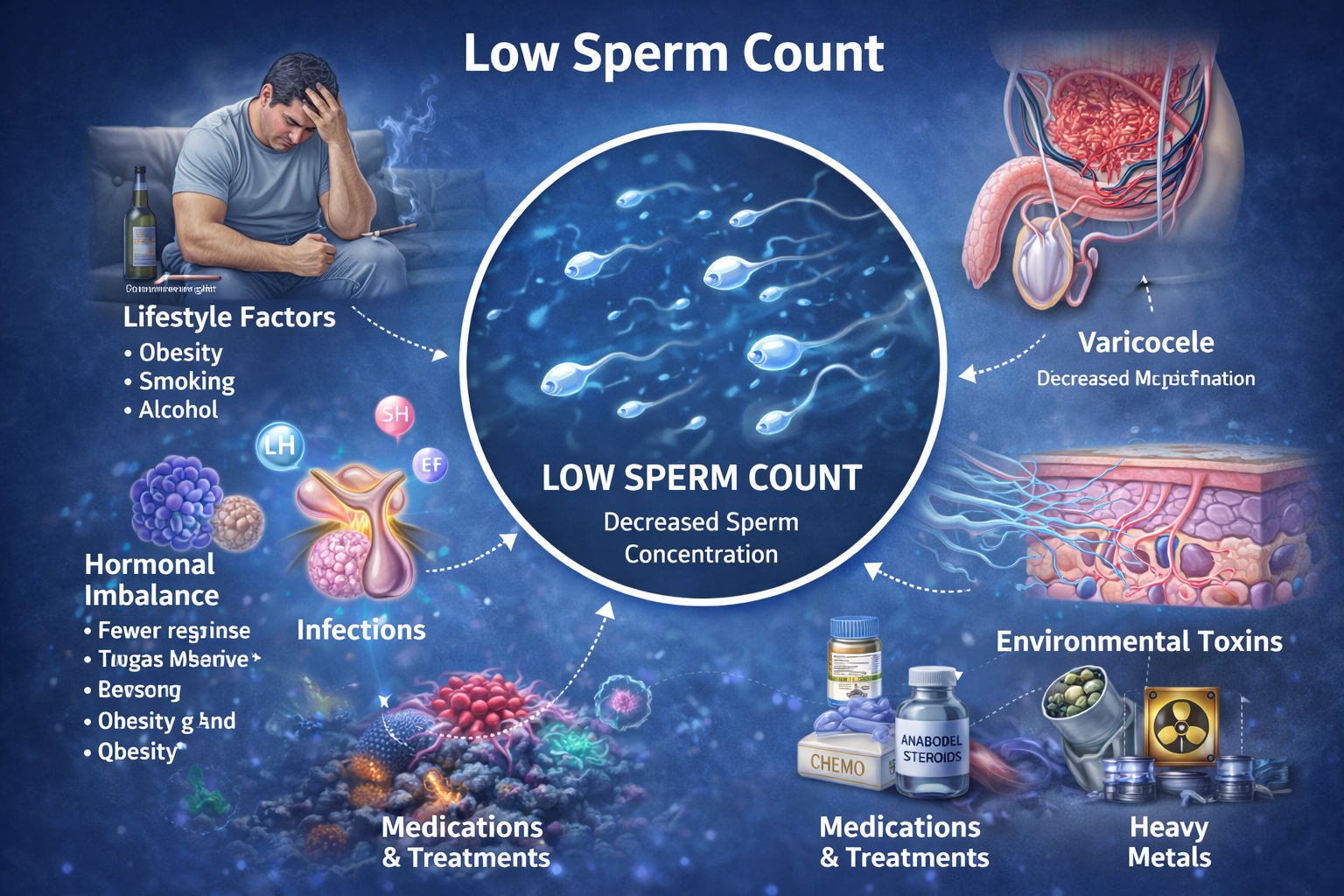 low sperm count image