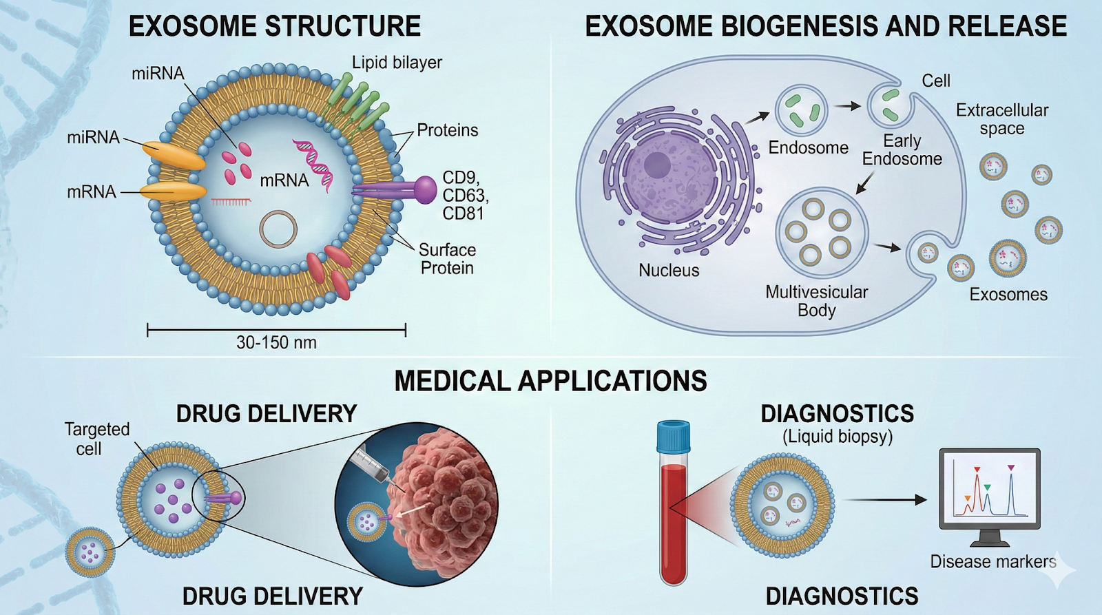 Exosome structure